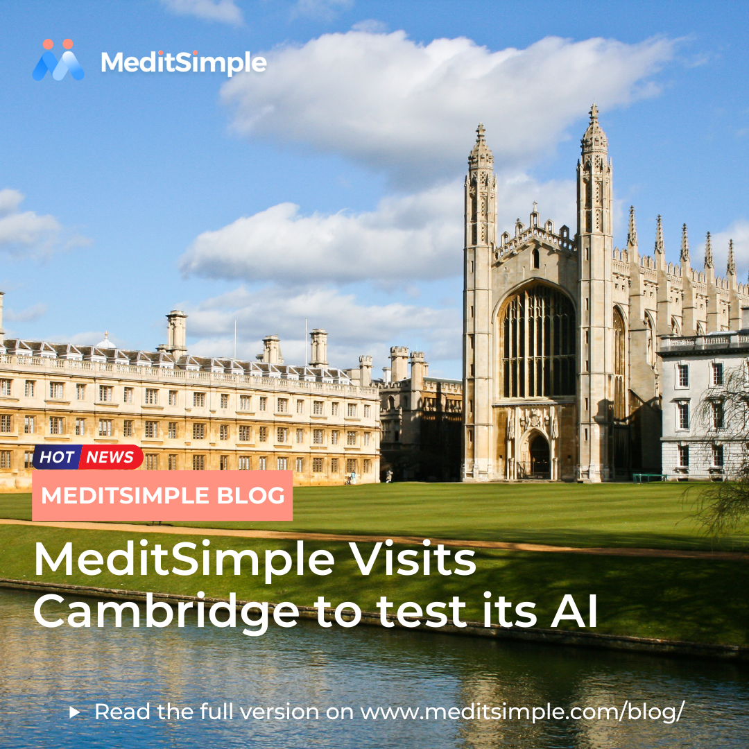 MeditSimple’s Visit to the University of Cambridge