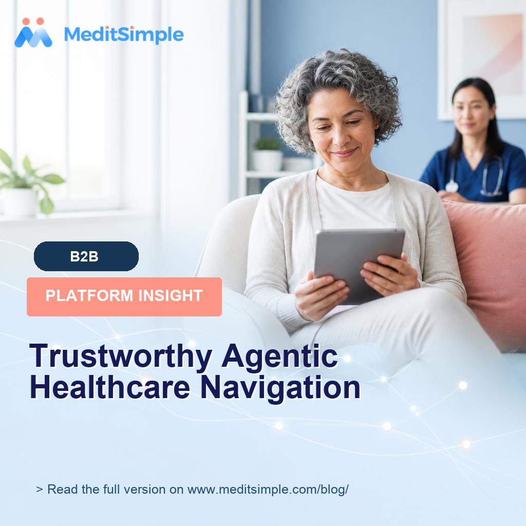 Agentic AI Healthcare Navigation Needs More Than an Answer: It Needs a Governed Next Step