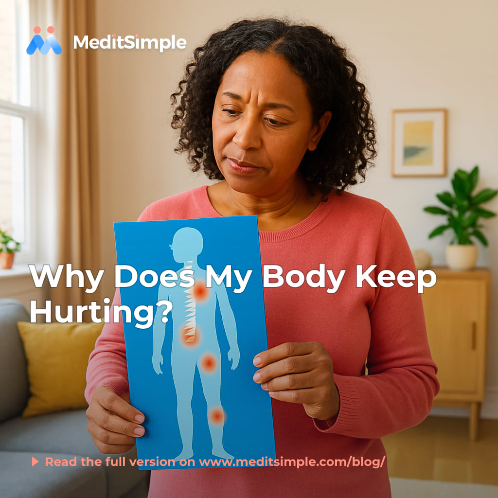 Why Does My Body Keep Hurting? MeditSimple blog image